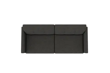 Sovesofa Lilly Antrasitt, Lin - Antrasitt, Lin - Møbler - Sofaer - Sovesofaer - 3 seters sovesofa