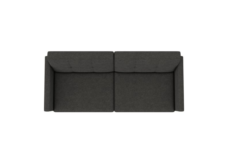 Sovesofa Lilly Antrasitt, Lin - Antrasitt, Lin - Møbler - Sofaer - Sovesofaer - 3 seters sovesofa