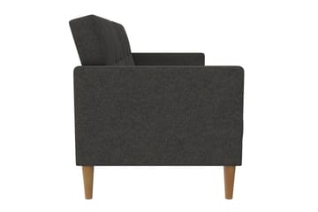 Sovesofa Lilly Antrasitt, Lin - Antrasitt, Lin - Møbler - Sofaer - Sovesofaer - 3 seters sovesofa