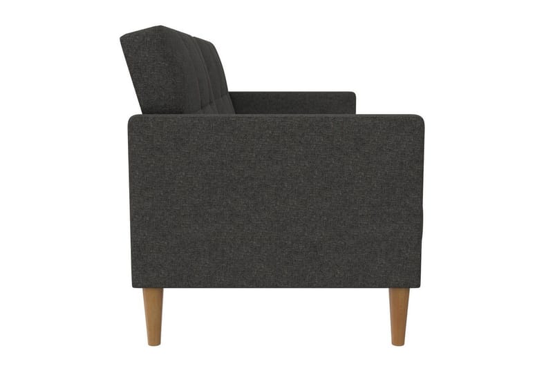 Sovesofa Lilly Antrasitt, Lin - Antrasitt, Lin - Møbler - Sofaer - Sovesofaer - 3 seters sovesofa