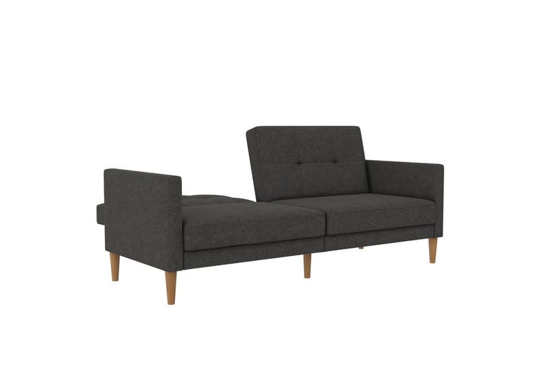 Sovesofa Lilly Antrasitt, Lin - Antrasitt, Lin - Møbler - Sofaer - Sovesofaer - 3 seters sovesofa