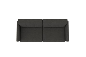 Sovesofa Lilly Antrasitt, Lin - Antrasitt, Lin - Møbler - Sofaer - Sovesofaer - 3 seters sovesofa