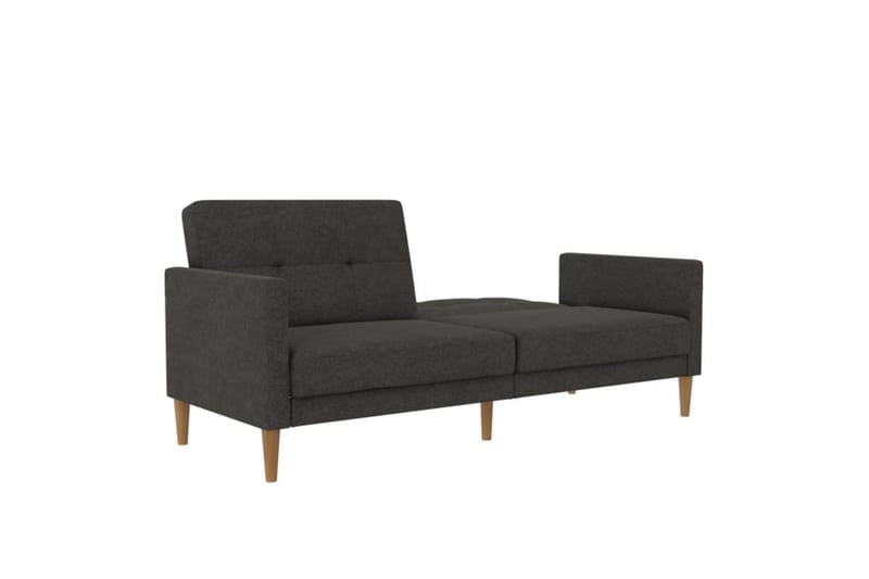 Sovesofa Lilly Antrasitt, Lin - Antrasitt, Lin - Møbler - Sofaer - Sovesofaer - 3 seters sovesofa