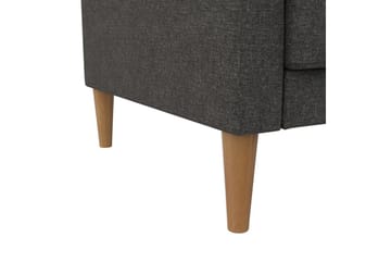 Sovesofa Lilly Antrasitt, Lin - Antrasitt, Lin - Møbler - Sofaer - Sovesofaer - 3 seters sovesofa