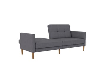Sovesofa Lilly Lys grå, Lin - Lys grå, Lin - Møbler - Sofaer - Sovesofaer - 3 seters sovesofa