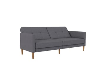 Sovesofa Lilly Lys grå, Lin - Lys grå, Lin - Møbler - Sofaer - Sovesofaer - 3 seters sovesofa