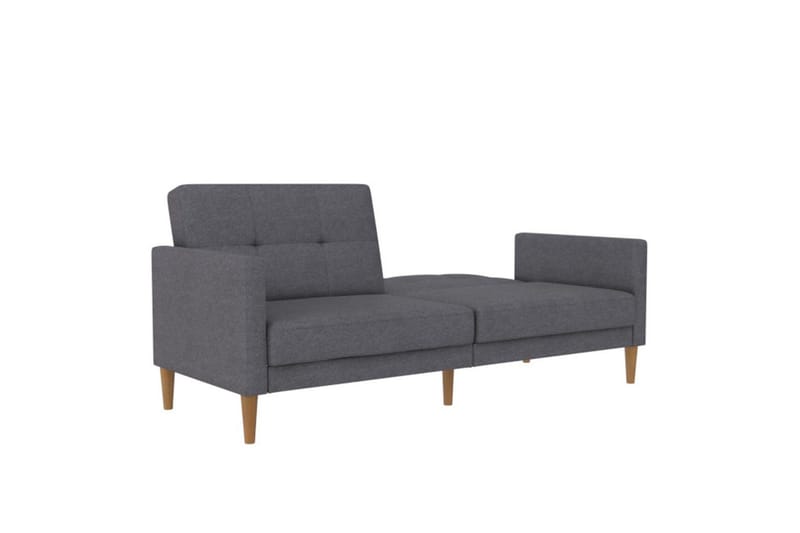 Sovesofa Lilly Lys grå, Lin - Lys grå, Lin - Møbler - Sofaer - Sovesofaer - 3 seters sovesofa