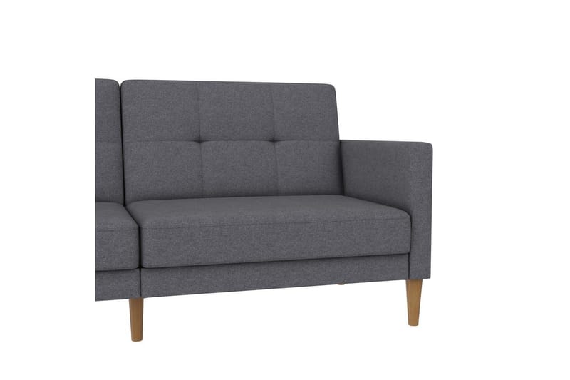 Sovesofa Lilly Lys grå, Lin - Lys grå, Lin - Møbler - Sofaer - Sovesofaer - 3 seters sovesofa