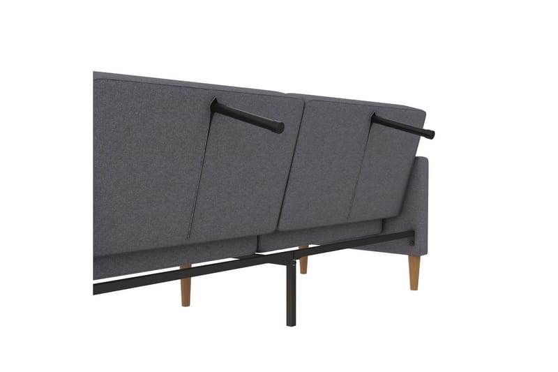 Sovesofa Lilly Lys grå, Lin - Lys grå, Lin - Møbler - Sofaer - Sovesofaer - 3 seters sovesofa