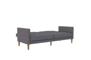 Sovesofa Lilly Lys grå, Lin - Lys grå, Lin - Møbler - Sofaer - Sovesofaer - 3 seters sovesofa