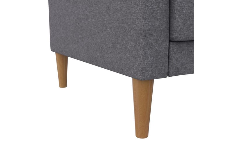 Sovesofa Lilly Lys grå, Lin - Lys grå, Lin - Møbler - Sofaer - Sovesofaer - 3 seters sovesofa