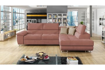 Sovesofa m. sjeselong Oertel L-formet - Møbler - Sofaer - Sovesofaer - Langsgående sovesofa