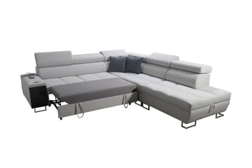 Sovesofa m. sjeselong Torretta L-formet - Møbler - Sofaer - Sovesofaer - Hjørnesovesofa