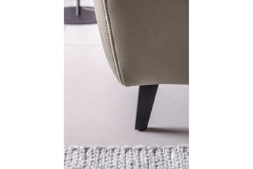Sovesofa m. Sjeselong Yasmine 3-seter - Beige - Møbler - Sofaer - Sovesofaer - Langsgående sovesofa