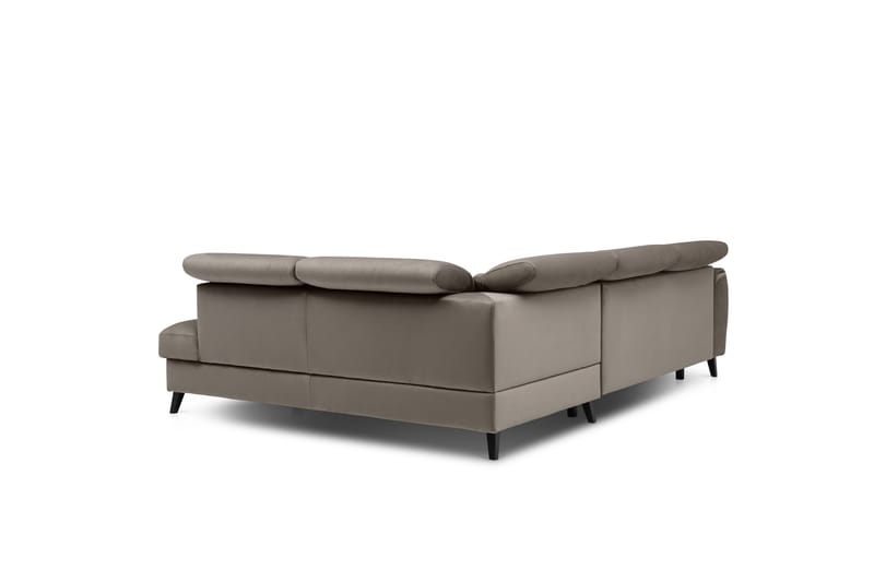 Sovesofa m. Sjeselong Yasmine 3-seter - Beige - Møbler - Sofaer - Sovesofaer - Langsgående sovesofa