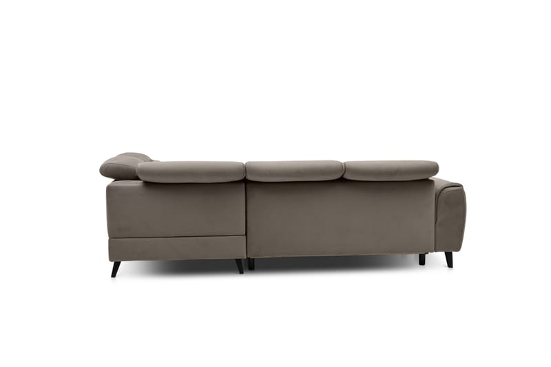 Sovesofa m. Sjeselong Yasmine 3-seter - Beige - Møbler - Sofaer - Sovesofaer - Langsgående sovesofa