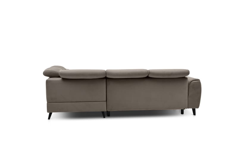 Sovesofa m. Sjeselong Yasmine 3-seter - Beige - Møbler - Sofaer - Sovesofaer - Langsgående sovesofa