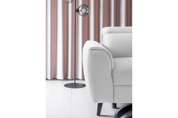 Sovesofa m. Sjeselong Yasmine 3-seter - Grå - Møbler - Sofaer - Sovesofaer - Langsgående sovesofa