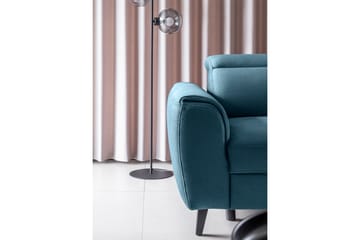 Sovesofa m. Sjeselong Yasmine 3-seter - Mørkeblå - Møbler - Sofaer - Sovesofaer - Langsgående sovesofa