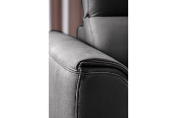 Sovesofa m. Sjeselong Yasmine 3-seter - Mørkegrå - Møbler - Sofaer - Sovesofaer - Langsgående sovesofa