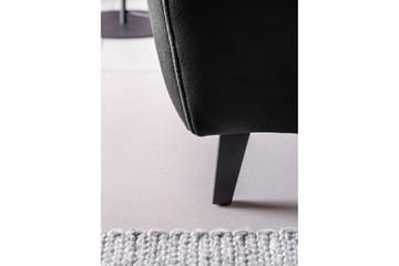 Sovesofa m. Sjeselong Yasmine 3-seter - Svart - Møbler - Sofaer - Sovesofaer - Langsgående sovesofa