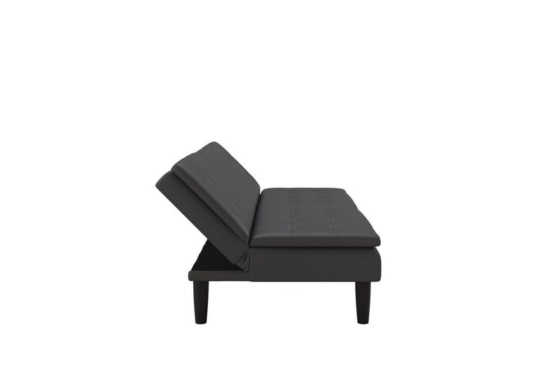 Sovesofa Maine Grå PU - Grå PU - Møbler - Sofaer - Sovesofaer - 3 seters sovesofa