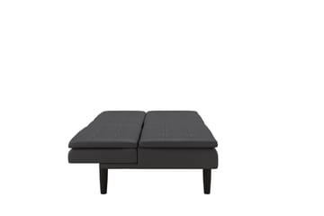 Sovesofa Maine Grå PU - Grå PU - Møbler - Sofaer - Sovesofaer - 3 seters sovesofa
