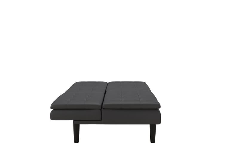 Sovesofa Maine Grå PU - Grå PU - Møbler - Sofaer - Sovesofaer - 3 seters sovesofa