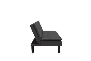 Sovesofa Maine Grå PU - Grå PU - Møbler - Sofaer - Sovesofaer - 3 seters sovesofa