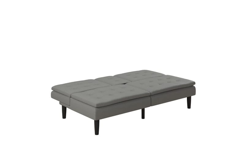 Sovesofa Maine Grått Tøy - Grått Tøy - Møbler - Sofaer - Sovesofaer - 3 seters sovesofa