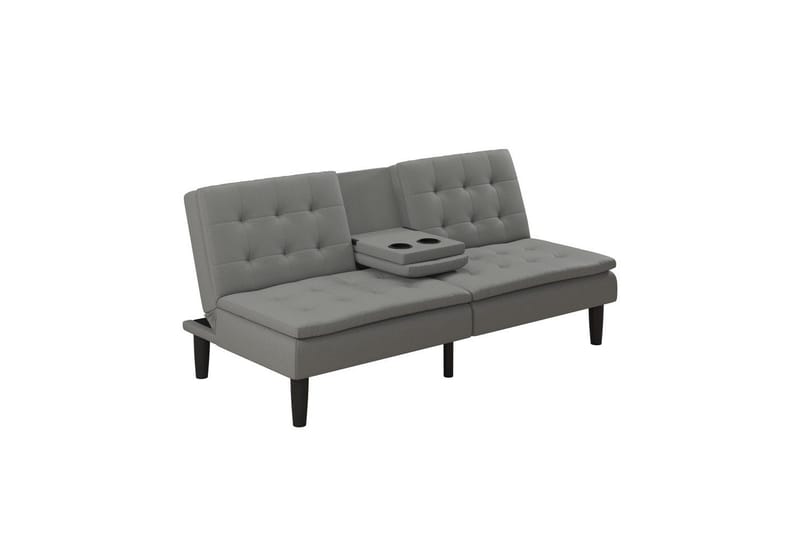Sovesofa Maine Grått Tøy - Grått Tøy - Møbler - Sofaer - Sovesofaer - 3 seters sovesofa