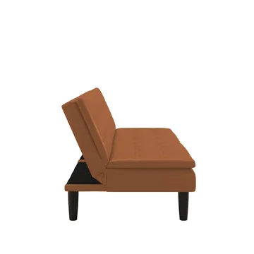 Sovesofa Maine Kognac - Kognac - Møbler - Sofaer - Sovesofaer - 3 seters sovesofa