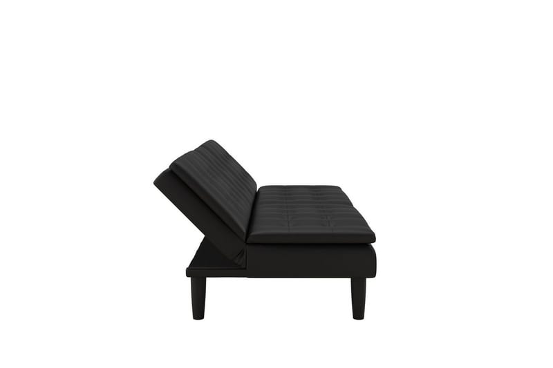 Sovesofa Maine Svart - Svart - Møbler - Sofaer - Sovesofaer - 3 seters sovesofa