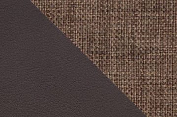 Sovesofa med Sjeselong - Brun - Møbler - Sofaer - Sovesofaer - Langsgående sovesofa