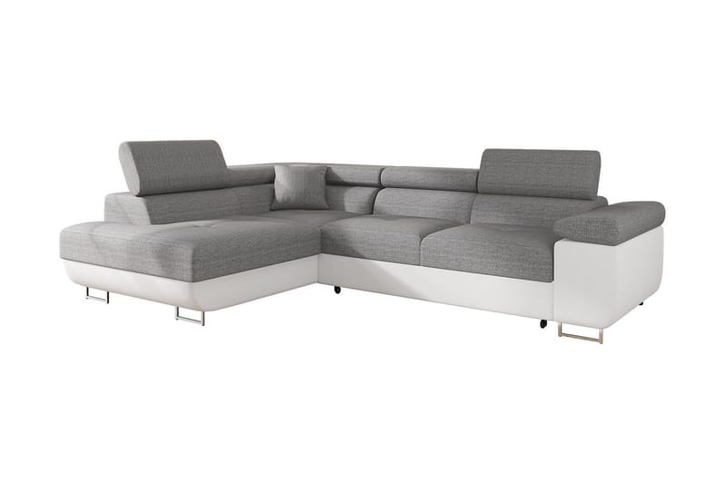 Sovesofa med Sjeselong, Grå