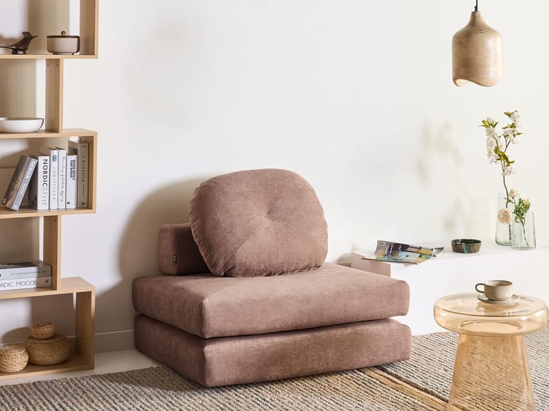 Sovesofa Olden - Brun - Møbler - Sofaer - Sovesofaer - Forovervendt sovesofa