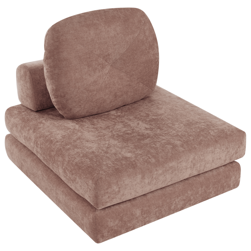 Sovesofa Olden - Brun - Møbler - Sofaer - Sovesofaer - Forovervendt sovesofa