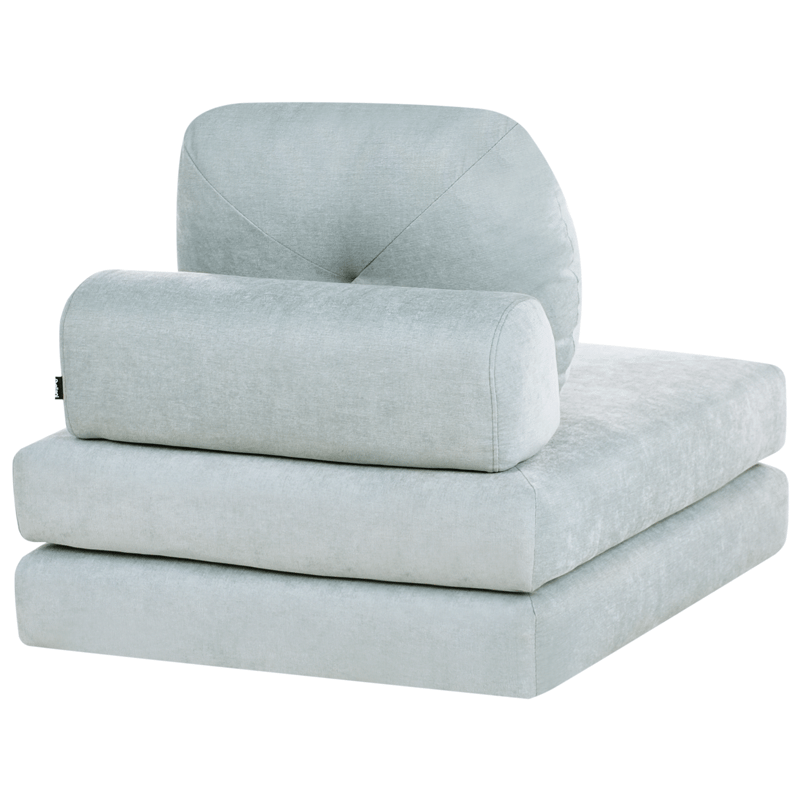 Sovesofa Olden - Lyseblå - Møbler - Sofaer - Sovesofaer - Forovervendt sovesofa