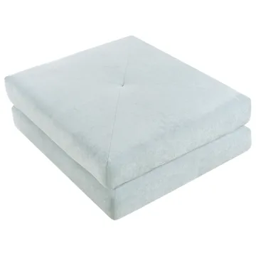 Sovesofa Olden - Lyseblå - Møbler - Sofaer - Sovesofaer - Forovervendt sovesofa