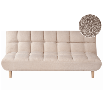 Sovesofa Risor - Beige - Møbler - Sofaer - Sovesofaer - 2 seters sovesofa