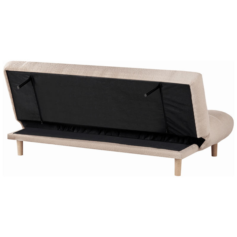 Sovesofa Risor - Beige - Møbler - Sofaer - Sovesofaer - 2 seters sovesofa