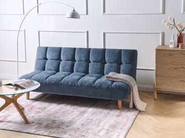 Sovesofa Risor - Blå - Møbler - Sofaer - Sovesofaer - 2 seters sovesofa