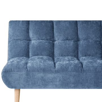 Sovesofa Risor - Blå - Møbler - Sofaer - Sovesofaer - 2 seters sovesofa