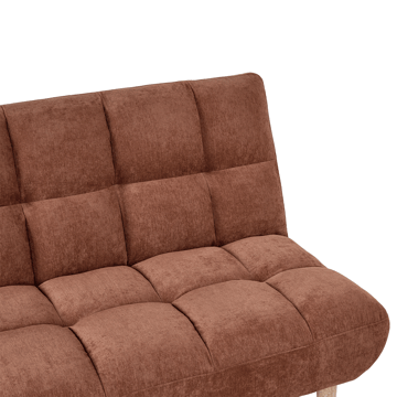 Sovesofa Risor - Gyldenbrun - Møbler - Sofaer - Sovesofaer - 2 seters sovesofa