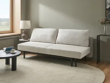 Sovesofa Roykka - Off-White - Møbler - Sofaer - Sovesofaer - 3 seters sovesofa
