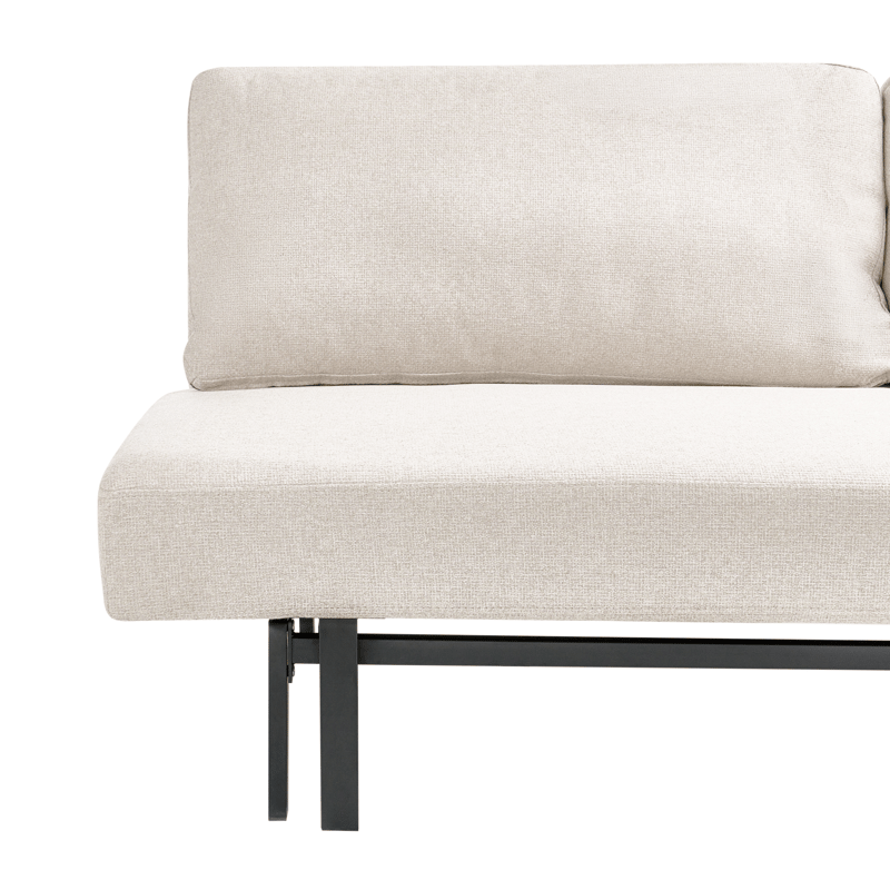 Sovesofa Roykka - Off-White - Møbler - Sofaer - Sovesofaer - 3 seters sovesofa