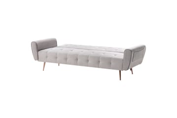 Sovesofa Selnes - Grå, kobber - Møbler - Sofaer - Sovesofaer - 3 seters sovesofa
