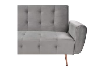 Sovesofa Selnes - Grå, kobber - Møbler - Sofaer - Sovesofaer - 3 seters sovesofa