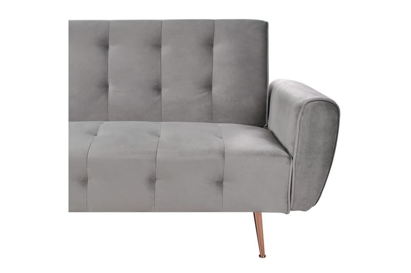 Sovesofa Selnes - Grå, kobber - Møbler - Sofaer - Sovesofaer - 3 seters sovesofa