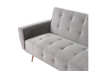Sovesofa Selnes - Grå, kobber - Møbler - Sofaer - Sovesofaer - 3 seters sovesofa